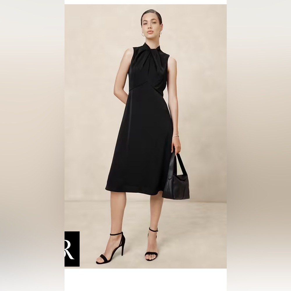 Banana Republic Black Zip-Up Top